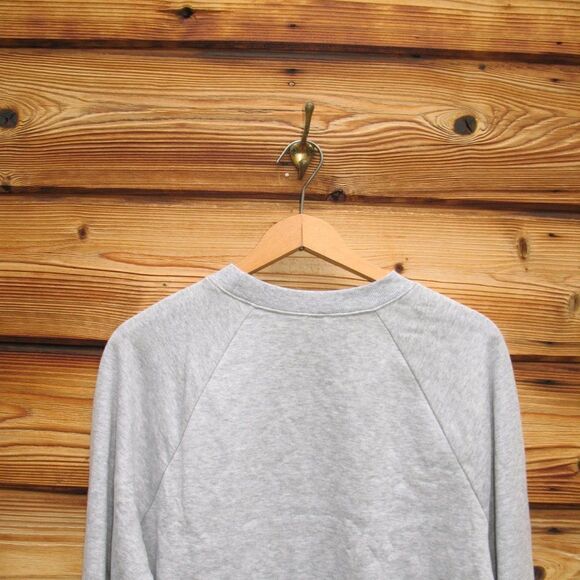 NWT Gray Cropped Sweatshirt Top - Picture 5 of 8